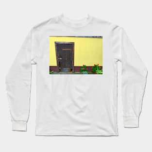 Old Farm Door Long Sleeve T-Shirt